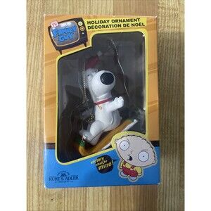 Family Guy Christmas Ornament Brian The Dog 2.5 Inches Kurt Adler